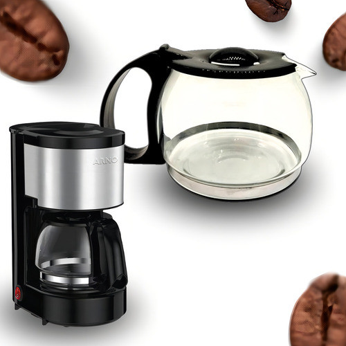 Jarra para Cafeteira compativel Arno Perfectta 12 Xícaras vidro forte