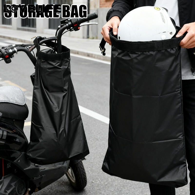 Bolsa De Armazenamento Capa Protetora De Tecido Premium Para Equipamento De Capacete De Motocicleta Veículo Elétrico Ins