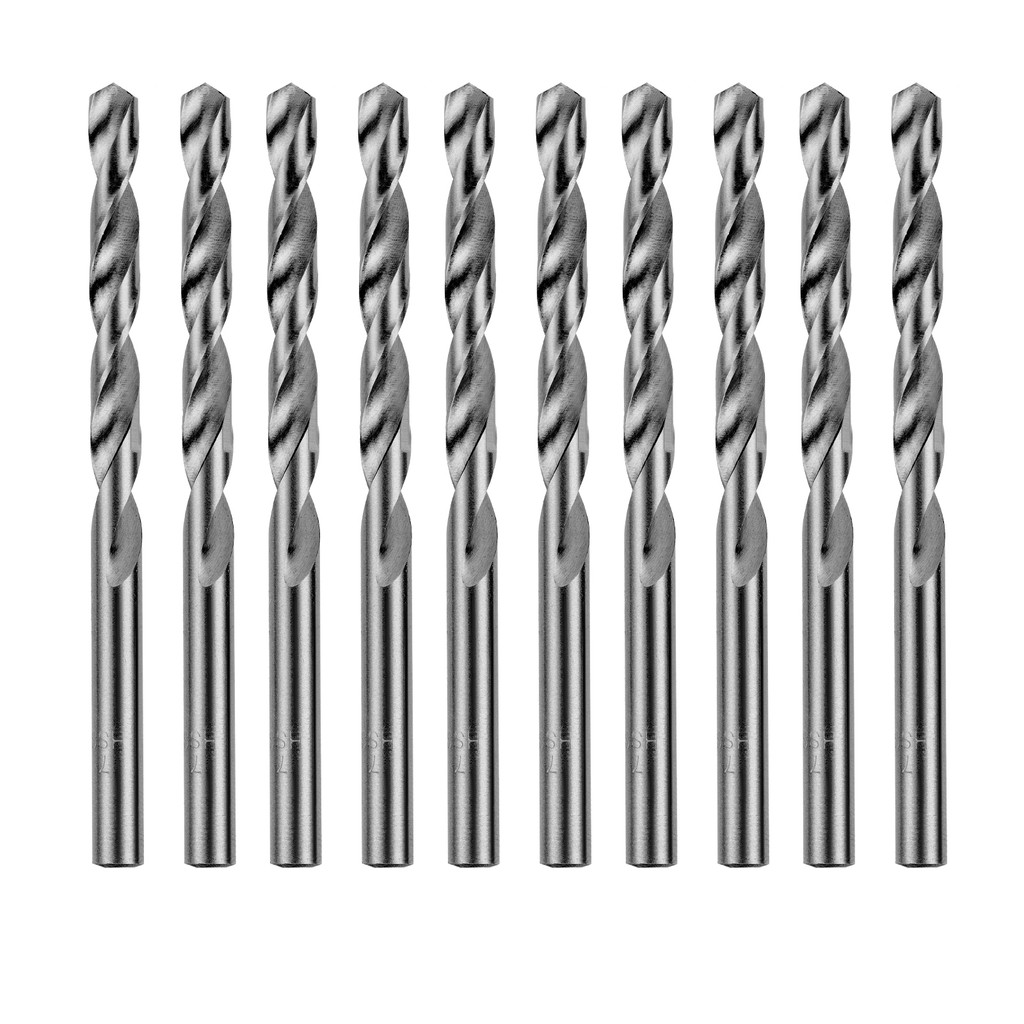 BROCA ACO RAPIDO STANDARD, PARA METAL, POLIDA, HASTE CILINDRICA, 7MM, 10PCS // MTX