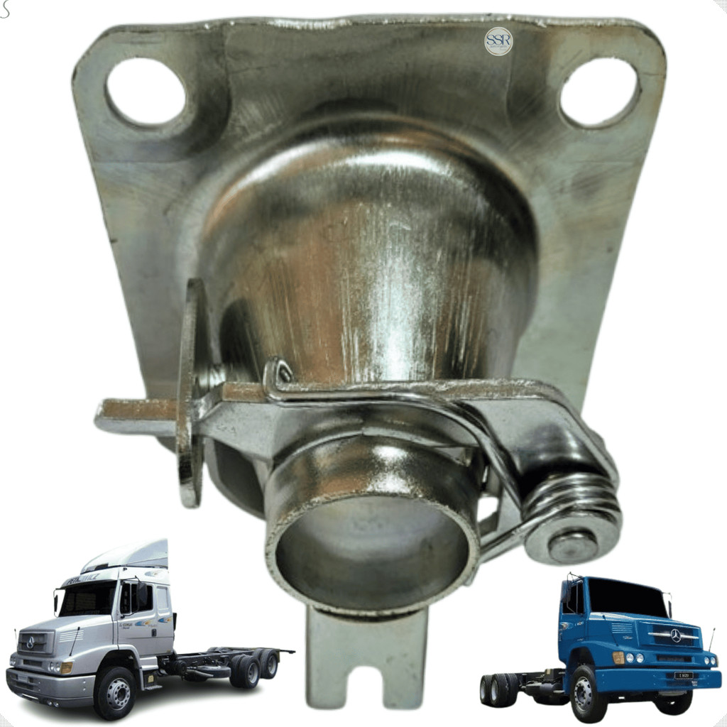 Fechadura Trinco Trava Inferior Do Capô Mercedes Benz Hpn 1418 1620 Após 2000