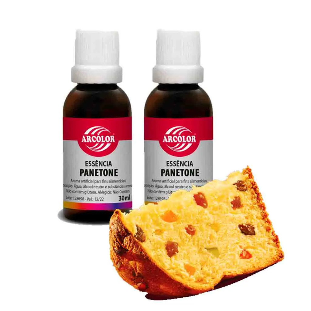 Kit 2 Essências de Panetone 30ml