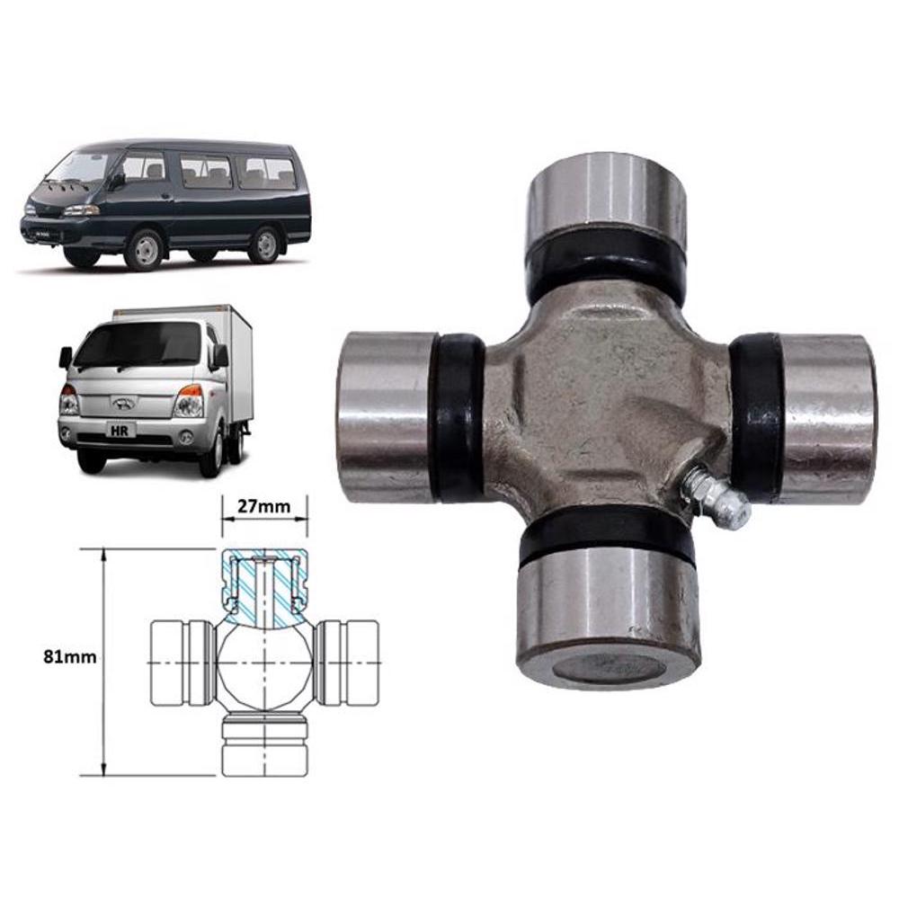 CRUZETA CARDAN PARA HYUNDAI H100 HR 2005 Até 2012 em Oferta na Shopee