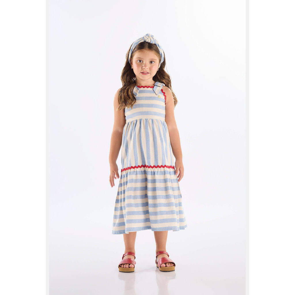 Vestido Midi Infantil em Algodão Up Baby
