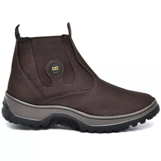 Botina Caterpillar Masculina Original Conforto Extremo Solado Tratorado Antiderrapante Uso Diário Trabalho Rural Urbana em Oferta na Shopee