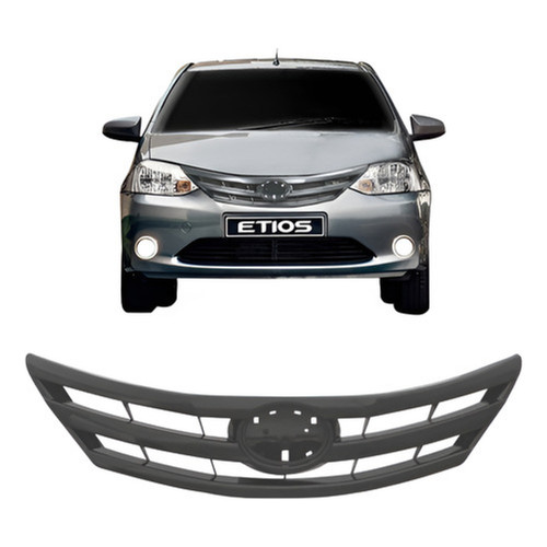 Grade Radiador Etios 2013 2014 2015 2016 2017 Cinza