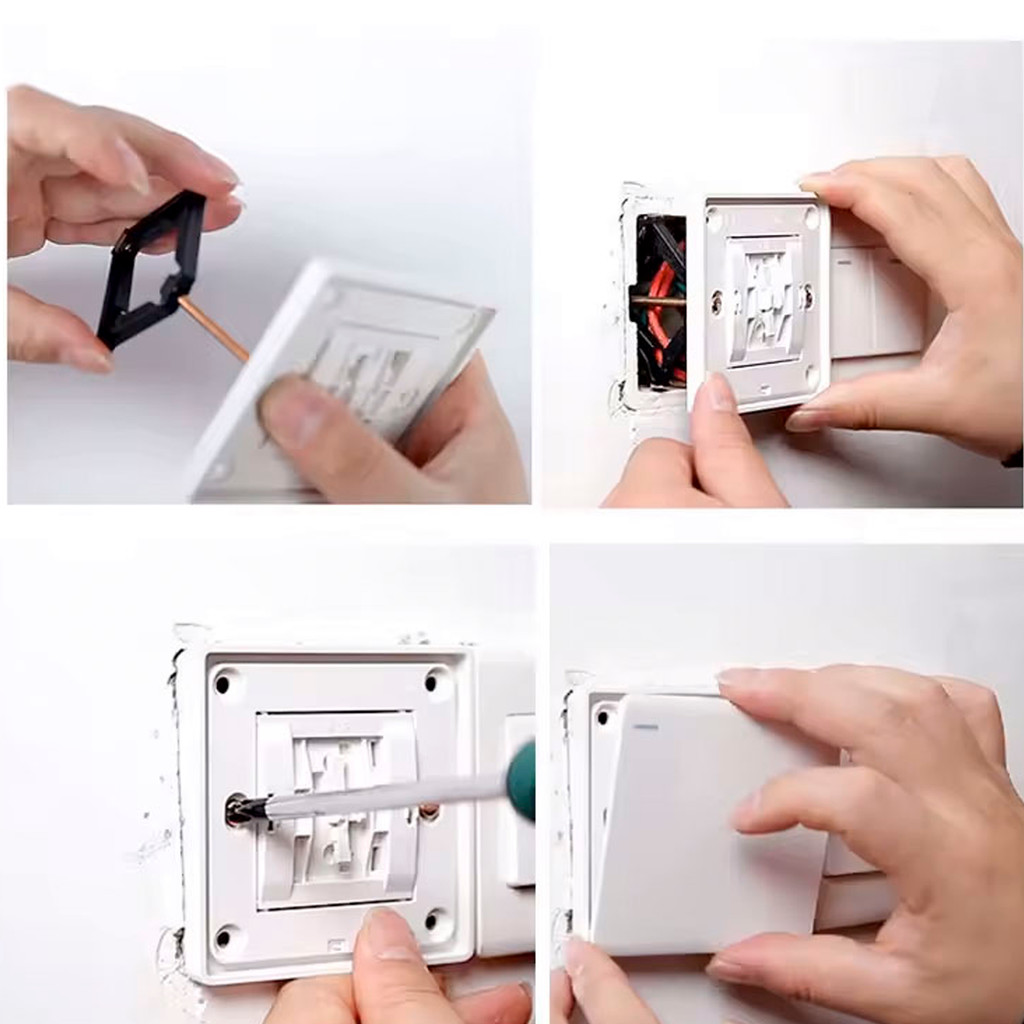 Kit Reparo Salva Abas Tomadas Caixinha Luz 4x2 Expansível Compacto em Oferta na Shopee