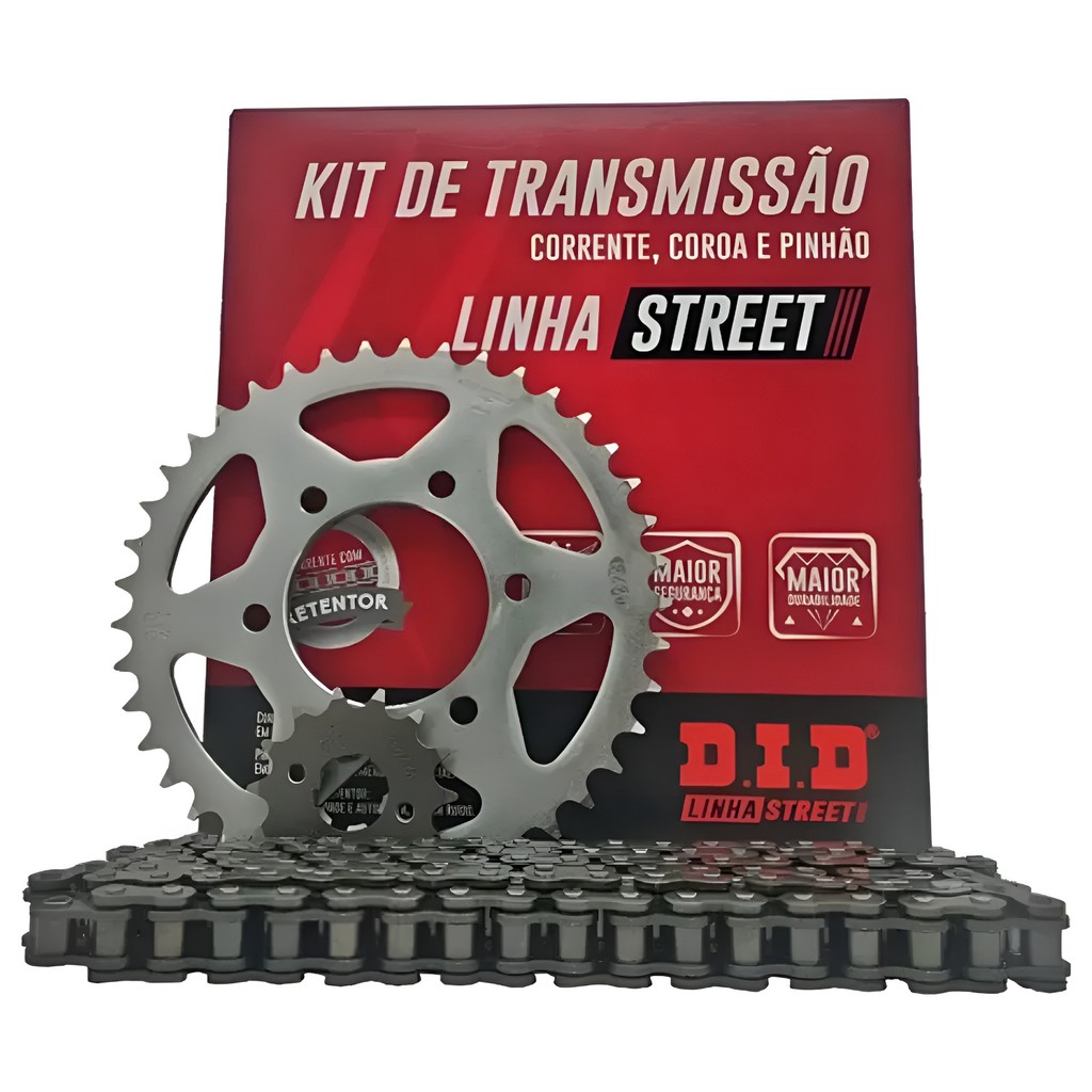 Kit Relacão Did Xtz Crosser 150 Com Retentor 2021 2022 2023