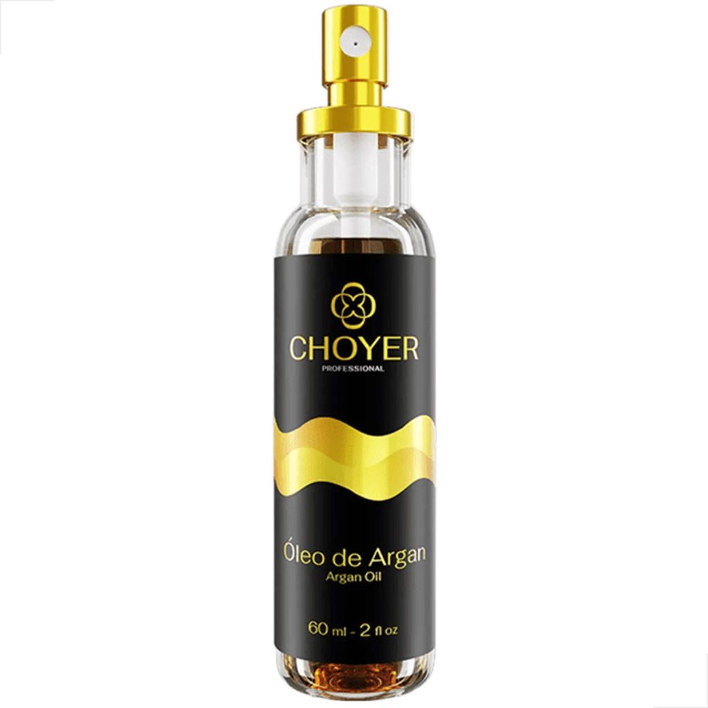 Óleo de Argan Choyer Profissional Pelagem Lisa Perfeita 60ml em Oferta na Shopee