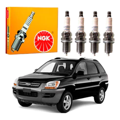Jogo Velas Ngk Sportage 2.0 2.5 16v 2004 A 2010