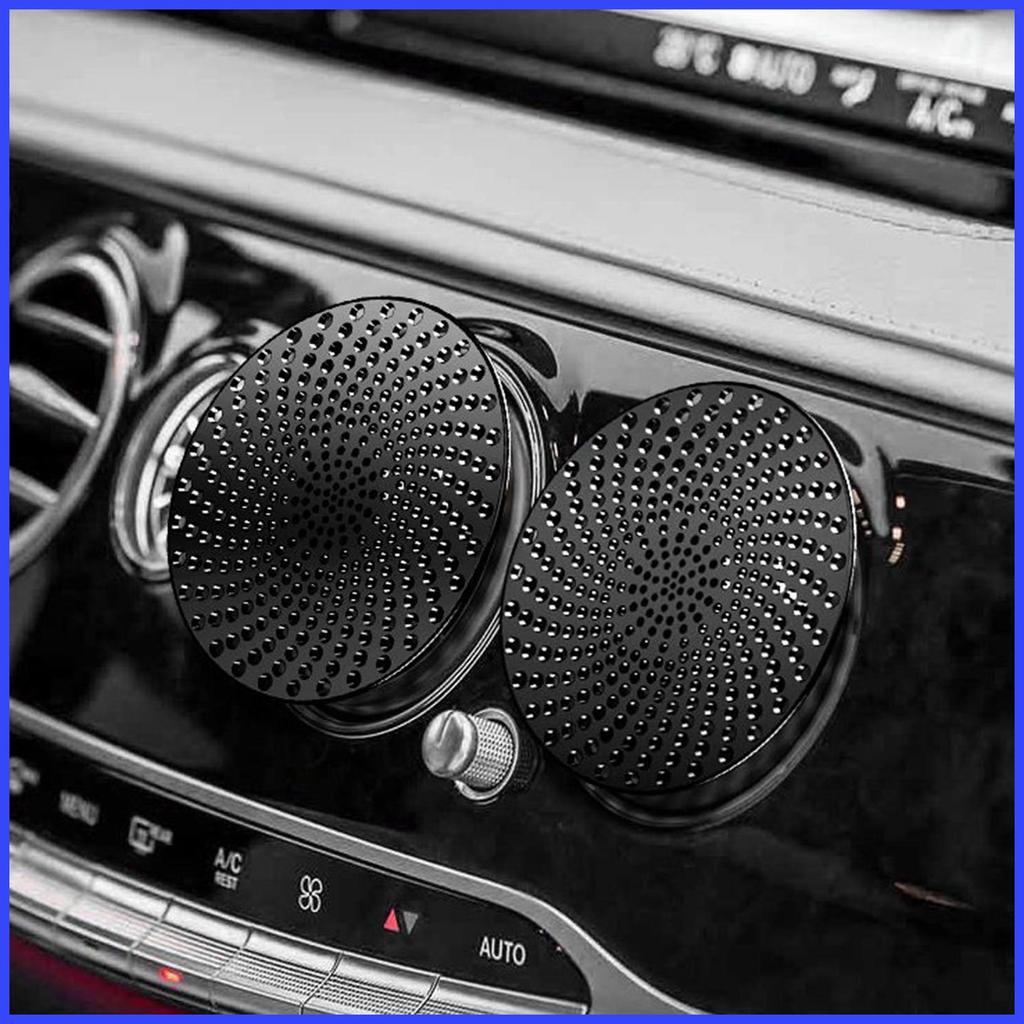 Defletor De Ventilação Do Carro 2 Peças Ajustável Radiador De Ar Anti-Sopro Direto Tomada De Veículo magimy