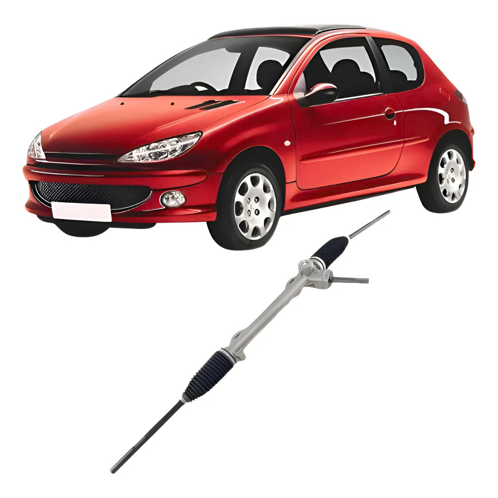 Caixa de Direção Mecânica Peugeot 206 1998 a 2010, 207 e Hoggar - HVR0521