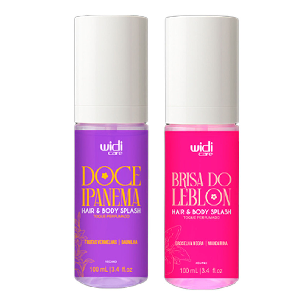 Hair e Body Splash Toque Perfumado Widi Care 100ml