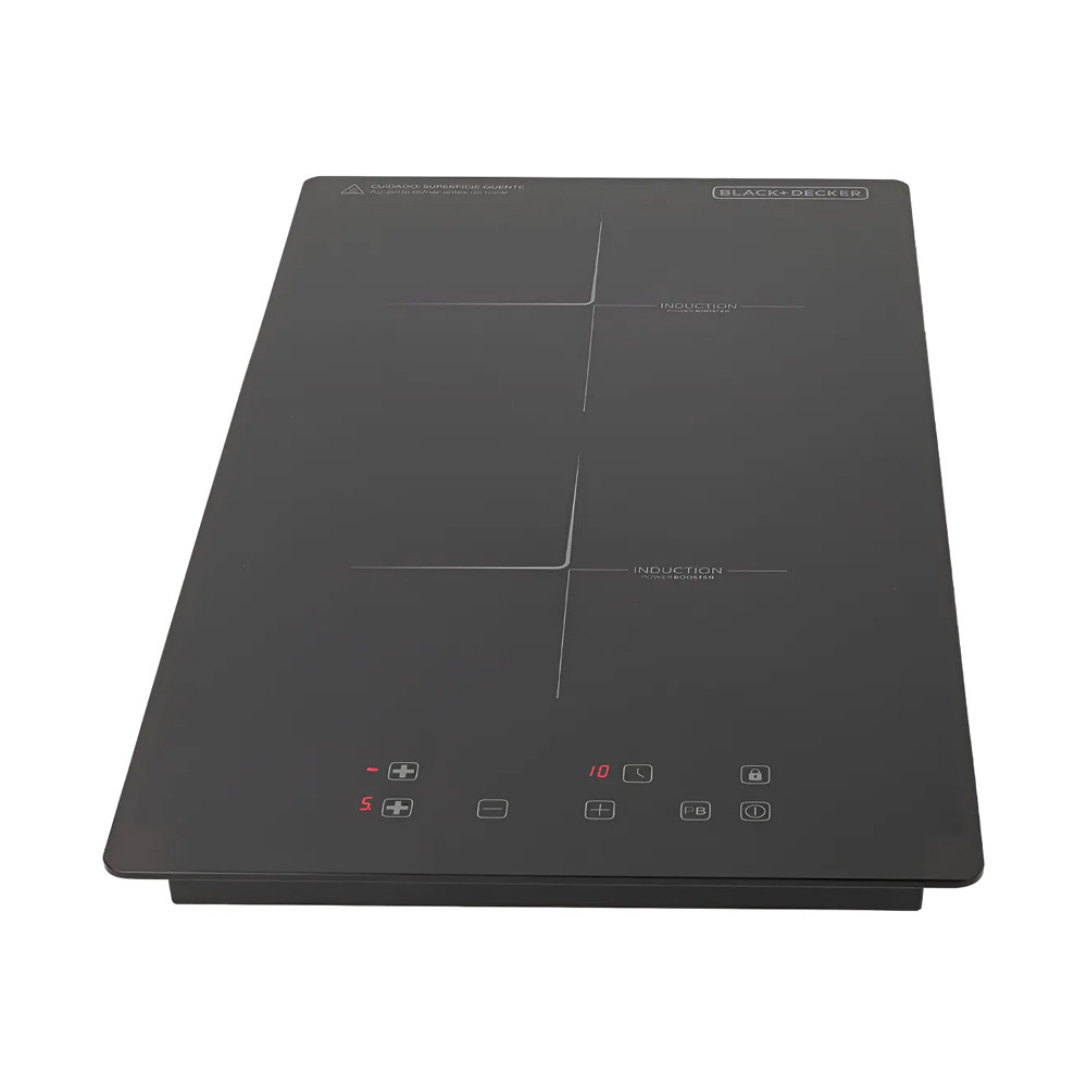 Cooktop Indução 2 Zonas Power Booster Black Decker Preto 220V