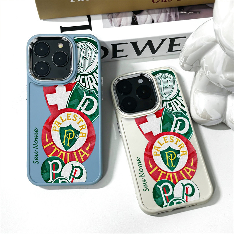 Capinha personalizada de Palmeiras para iPhone 17 16 15 14 13 12 11 Pro Max 16 7 8 Plus X Xs XR Silicone Traseira case em Oferta na Shopee