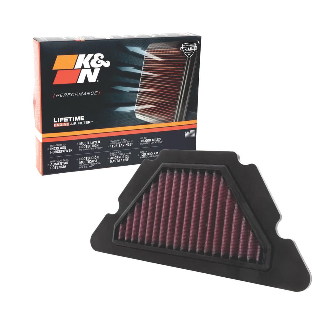 Filtro Ar K&n Kn Esportivo Suzuki Gsr750 Gsr 750 Gsxs Gsx-s 750 Naked 2020 2021 SU-6006