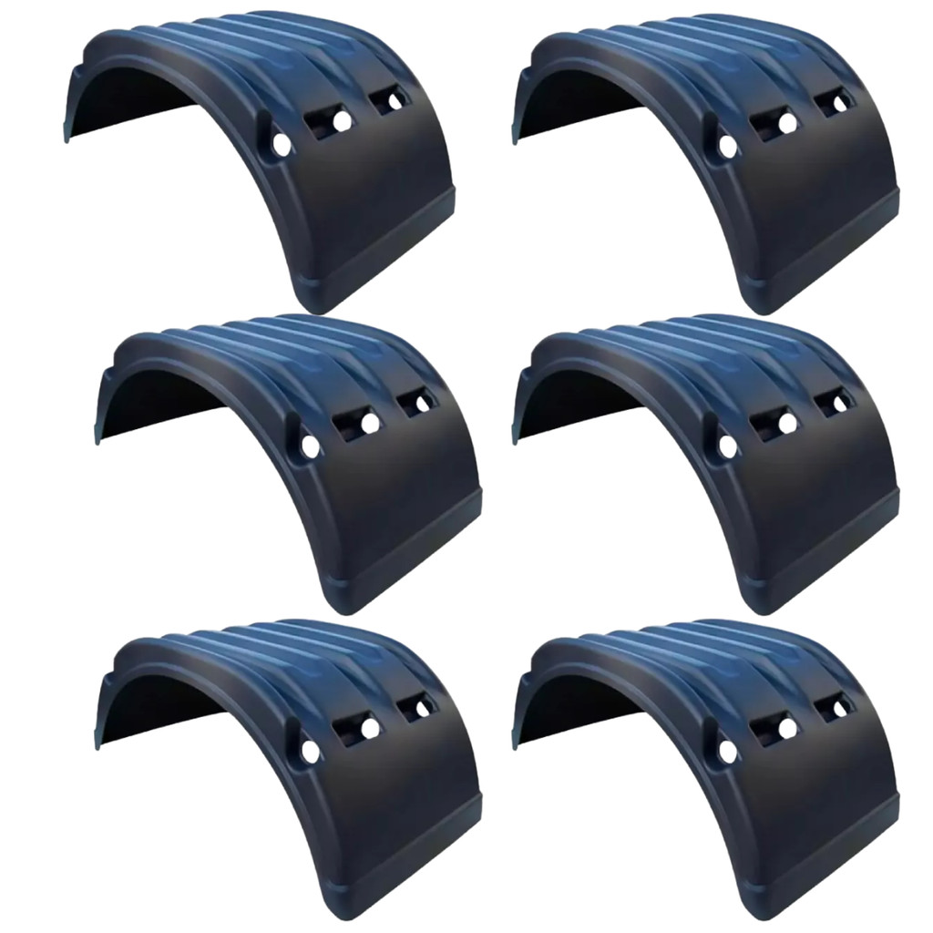 Kit 6 Paralama Bitrem Carreta Randon Universal Reforçado 5mm palarama Caminhão Traseiro em Oferta na Shopee