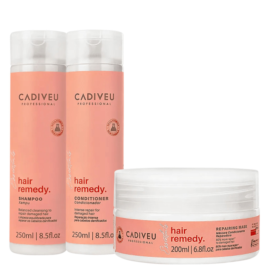 Kit Cadiveu Professional Hair Remedy Duo + Máscara (3 produtos)