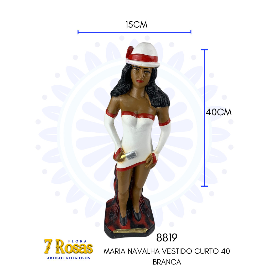 MARIA NAVALHA VESTIDO CURTO 40 BRANCA