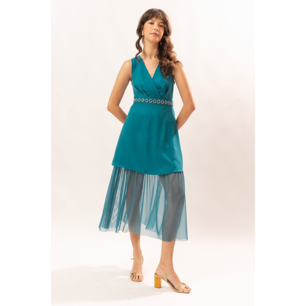 82677 - Vestido Supermidi Dama da Noite - Antix Infinito