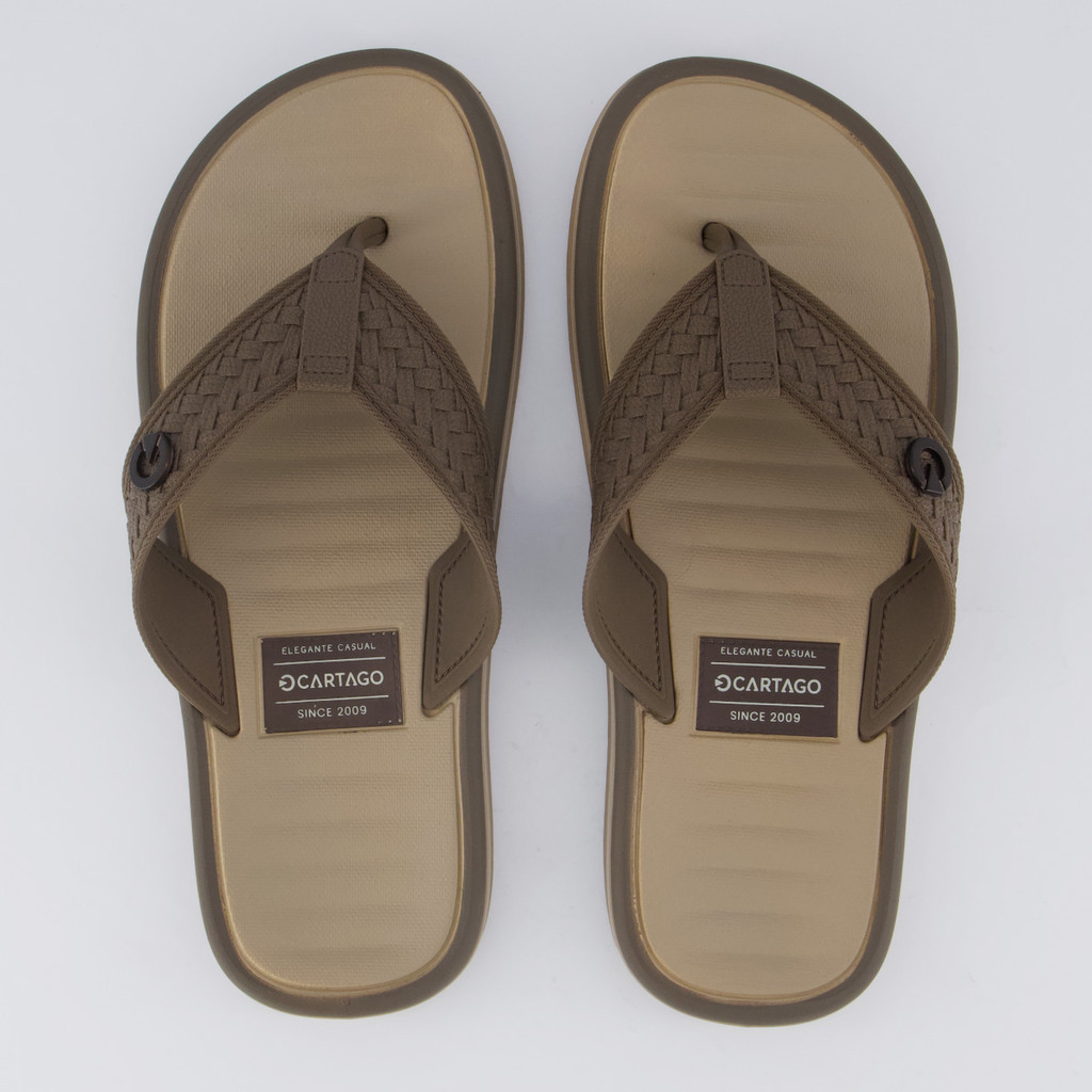 Chinelo Cartago Coimbra II Bege