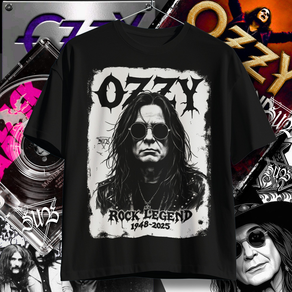 Blusa Ozzy Osbourne em Oferta | Shopee 2026