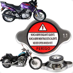 Tampa Radiador Honda Cb500 Shadow 600 1997 98 99 2000 01 02 03 04 05 1.1 Bar
