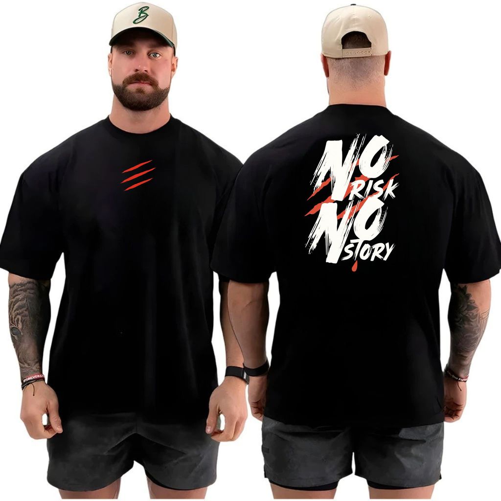 Camiseta Camisa Oversized Top para Academia Musculação Streetwear 100% Algodão ultra conforto