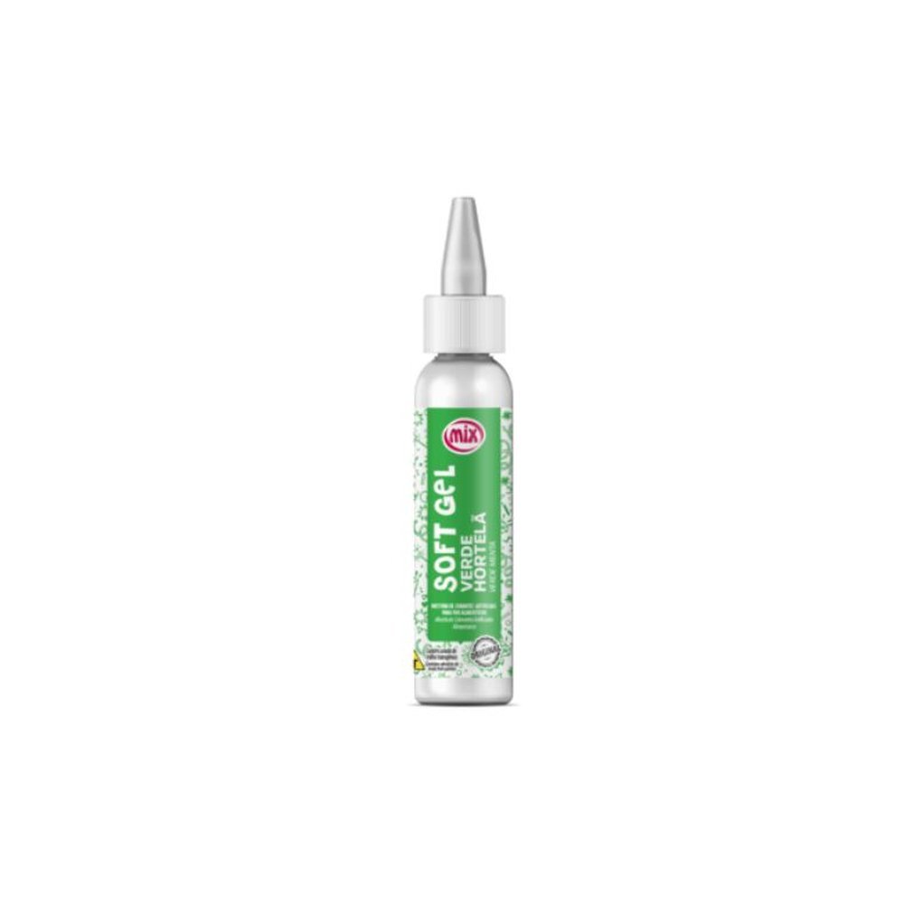 Corante Softgel Verde Hortelã 60g - Mix