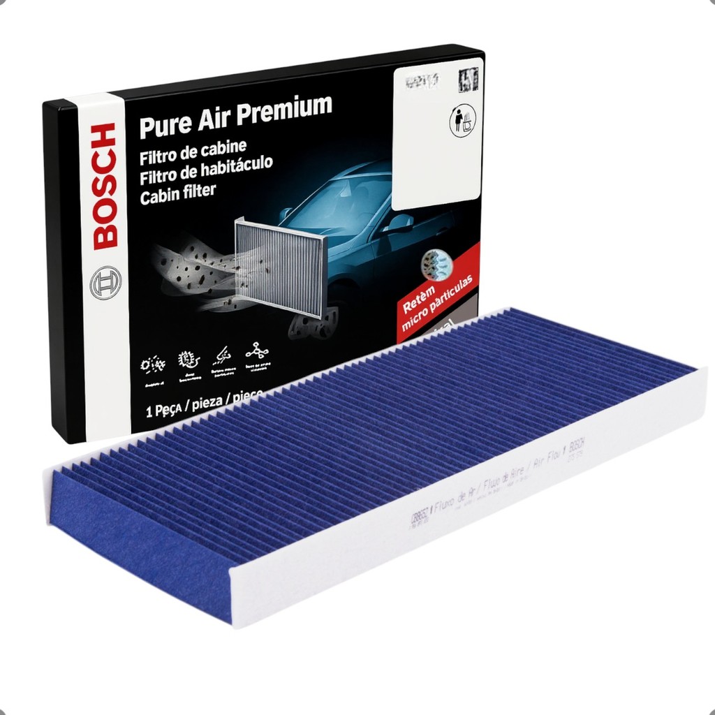 Filtro De Cabine Ar Condicionado Bosch Premium Etios Hatch Sedan 1.3 1.5 2012 A 2021 em Oferta na Shopee