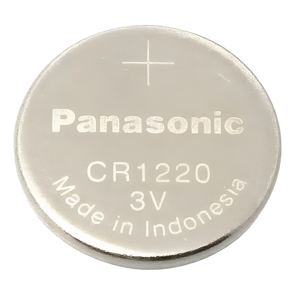 01 Pilha Bateria Botão Cr1220 3v Panasonic - 1 Unidade