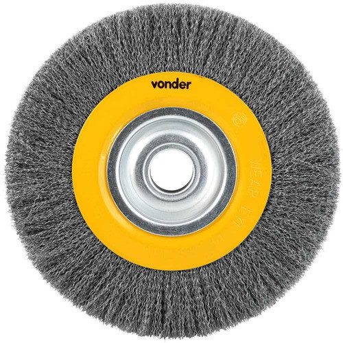 Escova circular 10" x 30 mm com bucha de redução VONDER em Oferta na Shopee