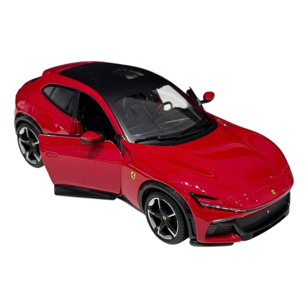 Miniatura Suv Ferrari Purosangue 1/25 Bburago Coleção Metal