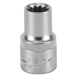 SOQUETE ESTRIADO 1/2POL CRV CLIPS PLASTICO 11MM 1PC // STELS