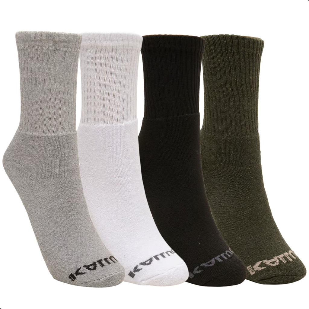 Kit 4 Meias Tática Militar Com Tecnologia Dry Para Coturno