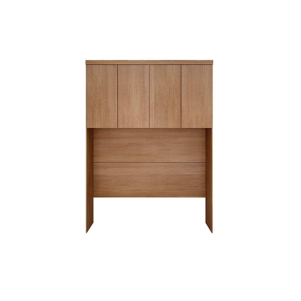 Módulo de Quarto Casal Armário Ponte Aéreo /Queen 167cm Rizon/Linea c/ 4 Portas Cumaru - Novo Horizonte em Oferta na Shopee