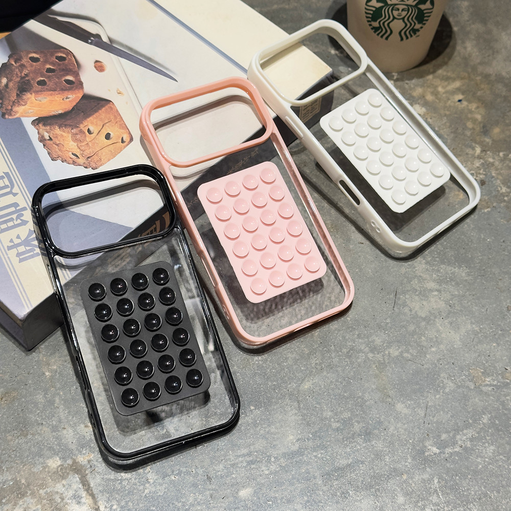 Capa De Telefone Para Samsung S25 FE S24 S23 Ultra S22 S21 Plus A56 A36 A26 A55 A35 A16 A06 A15 A05 5G 3D Ventosa