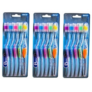 Kit com 10un ou 15un Bio Oral Escova Dental Adulto Macia em Oferta na Shopee