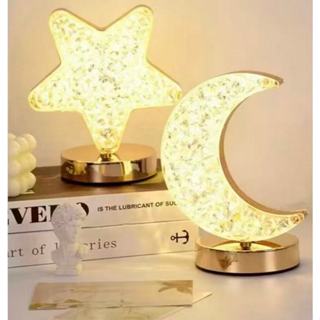 Luminária de Cristal – 3 Modos de Luz | Ótimo Custo-Benefício em Oferta na Shopee