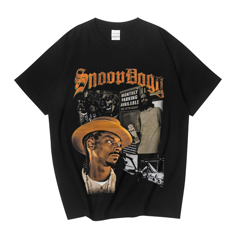 Music Soul Camiseta Unissex Snoop Dogg Hip Hop Rap West Coast Estampada Confortavel Autentica Estilosa Música