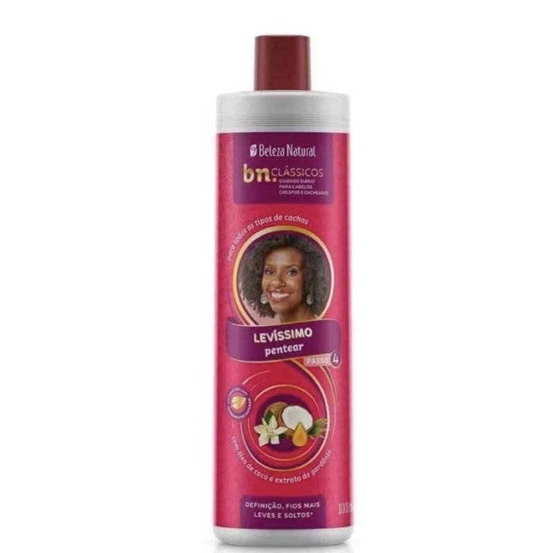 CREME DE PENTEAR LEVÍSSIMO BELEZA NATURAL CLÁSSICOS 1L em Oferta na Shopee