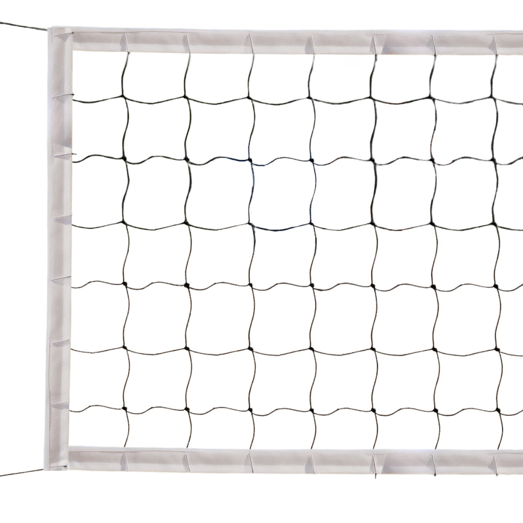 Rede para volei futevolei portatil 9,5x1m polietileno resistente acompanha bolsa