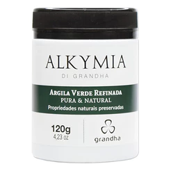Grandha Alkymia Argila Verde 120g Para Pele Oleosa E Acneica
