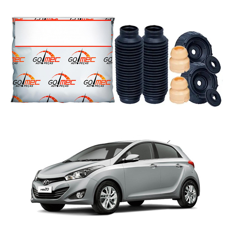 Kit Batentes Dianteiro Hb20 1.0 1.6 2012 A 2015 em Oferta na Shopee