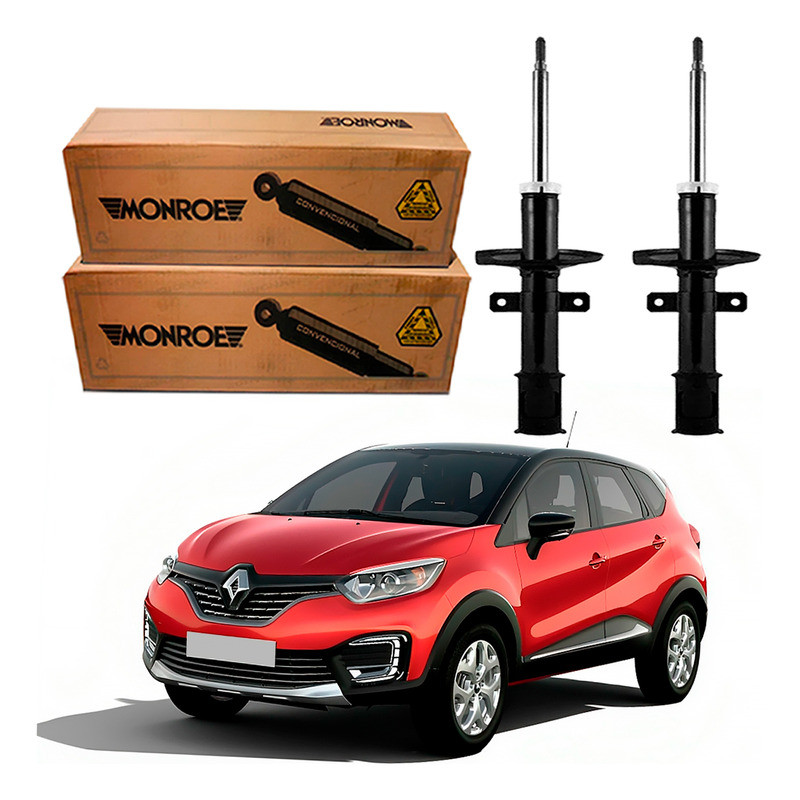 Par Amortecedor Dianteiro Monroe Captur 1.6 2.0 2017 A 2020 em Oferta na Shopee