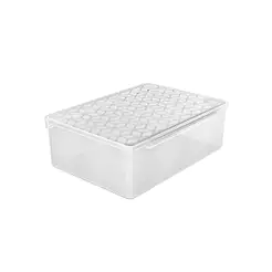 Box Multiuso Transparente Translúcido de Plástico UZ Utilidades - UZ443-TR
