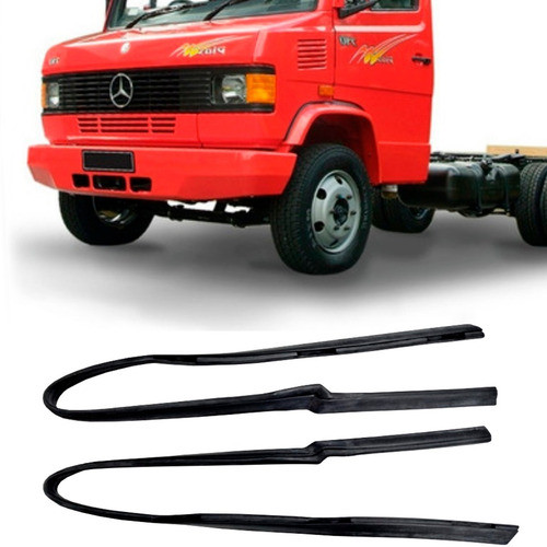 Par De Borracha Debrum Galão Do Para-lama Cabine Mb 709 710 912 914