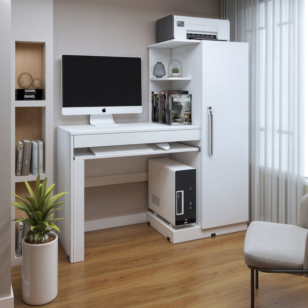 Guarda-Roupa com Mesa de Computador: Onde Comprar | BuscaProdutos