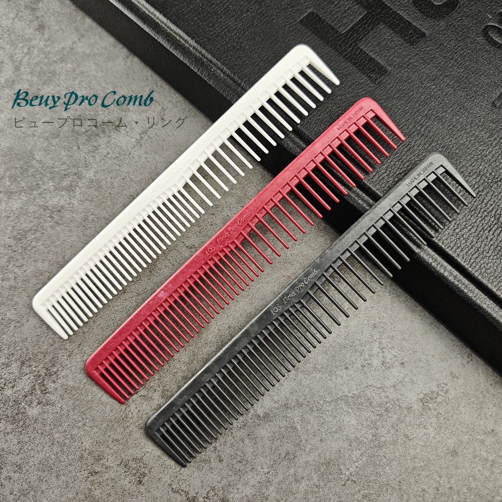 Japão importado Sassoon 105 cabeleireiro profissional pente de corte de cabelo de dentes largos estilista de cabelo tama