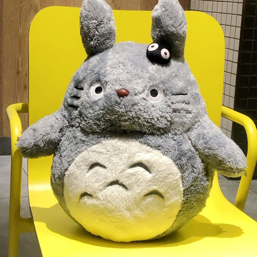Pedido japonês comércio exterior meu vizinho Totoro dois tipos brinquedos de pelúcia bonecas brinquedos travesseiros gra