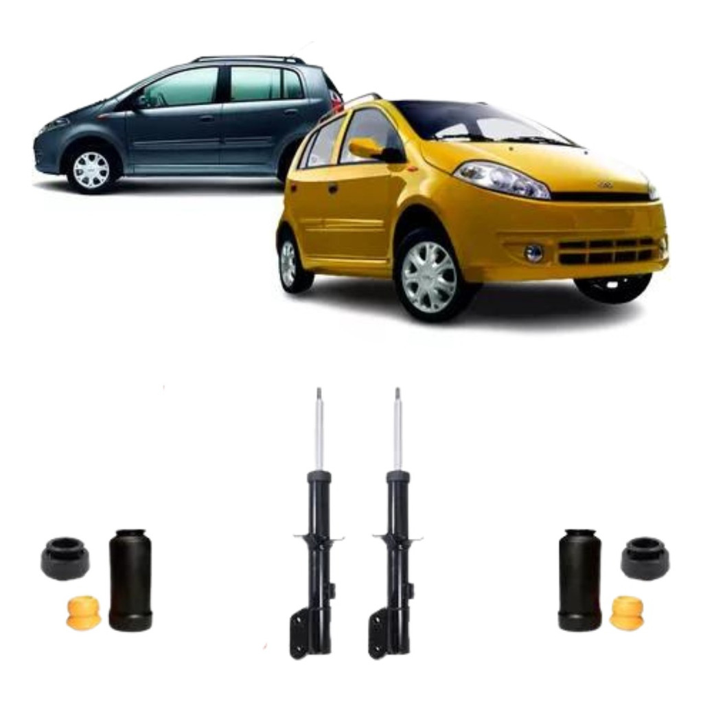 Kit Amortecedor + Kit Dianteiro Chery Face 2010 2011...2013
